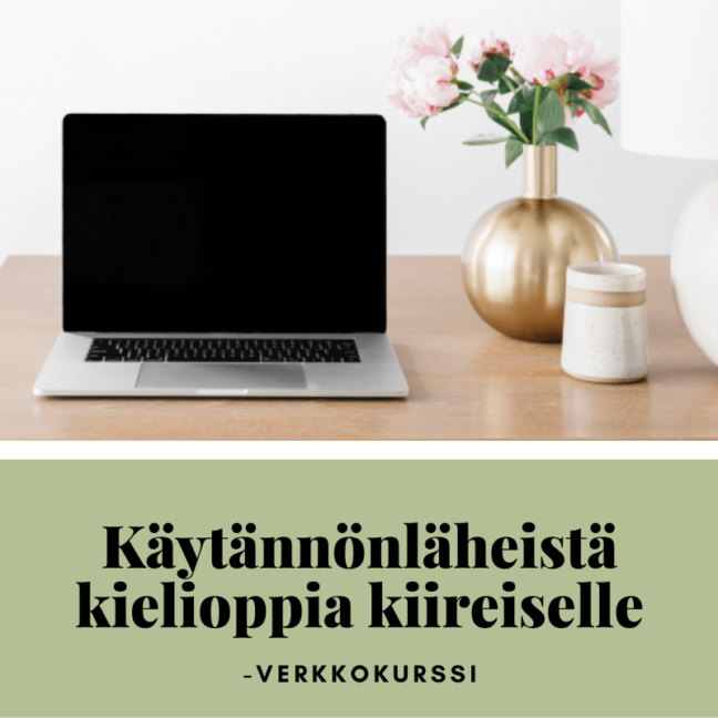 Käytännönläheistä kielioppia kiireiselle